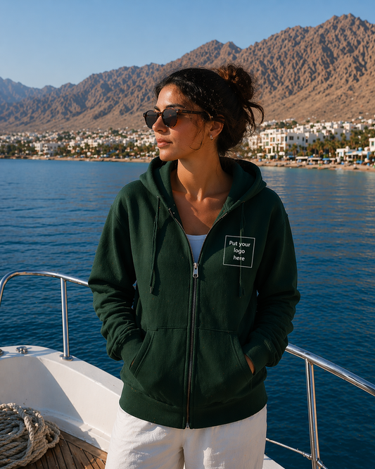 Hoodie with Zipper