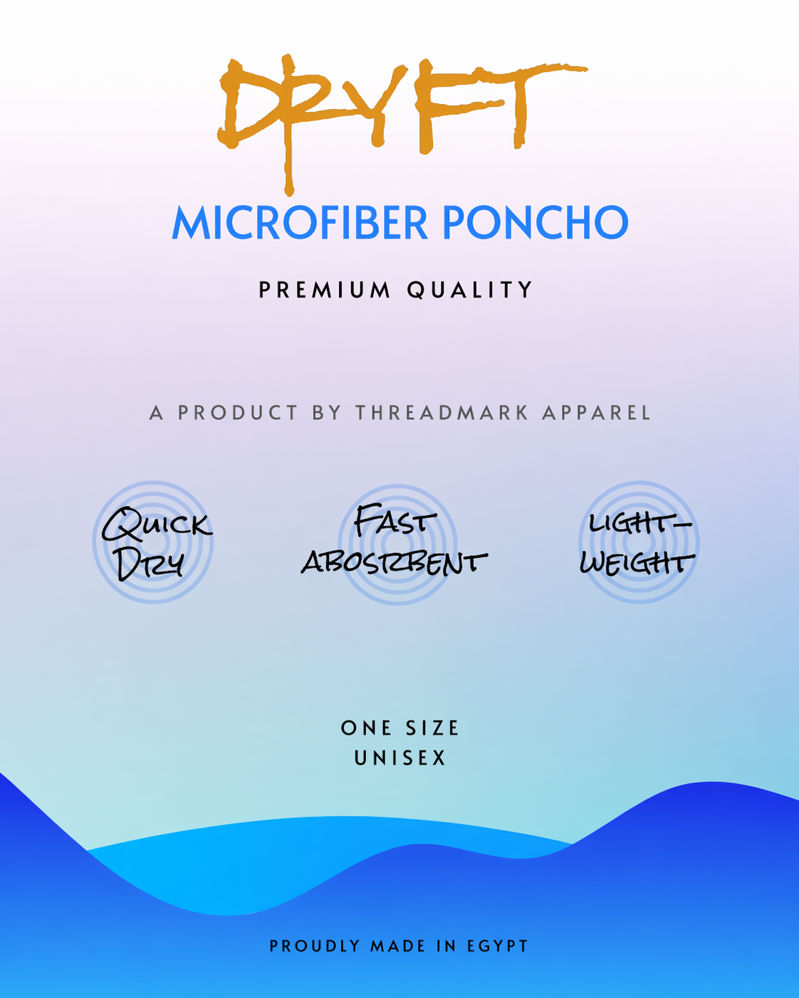 Microfiber Poncho